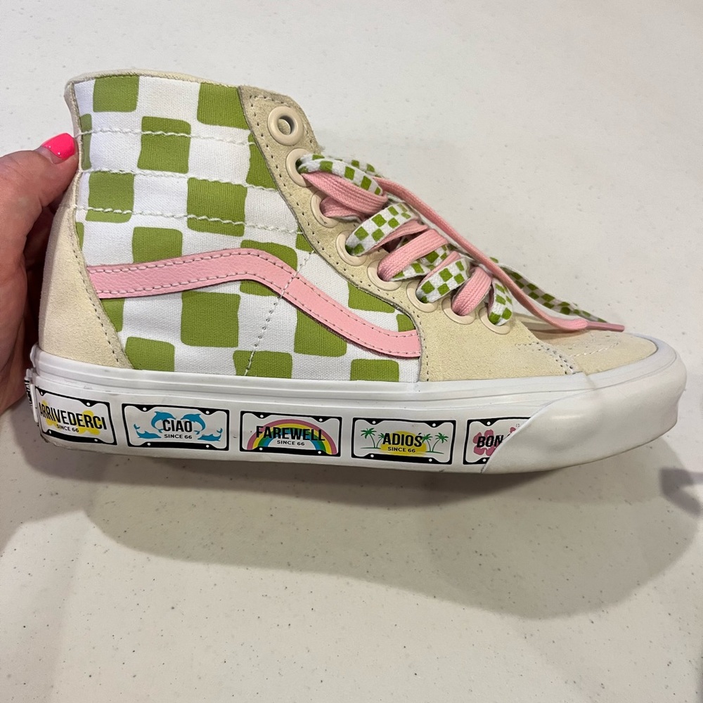 Emma Mullholland on Holiday Van Shoes